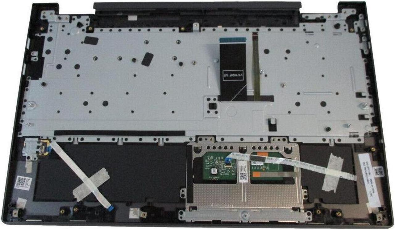 Alt view image 2 of 4 - replacement keyboard for Lenovo Yoga C740-15IML 81TD with Palmrest  Backlit  including  Touchpad 5CB0U43820