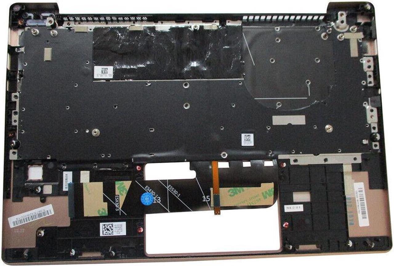 Alt view image 2 of 4 - replacement keyboard for Lenovo Ideapad S530-13IWL Copper with Palmrest  Backlit  5CB0S16280