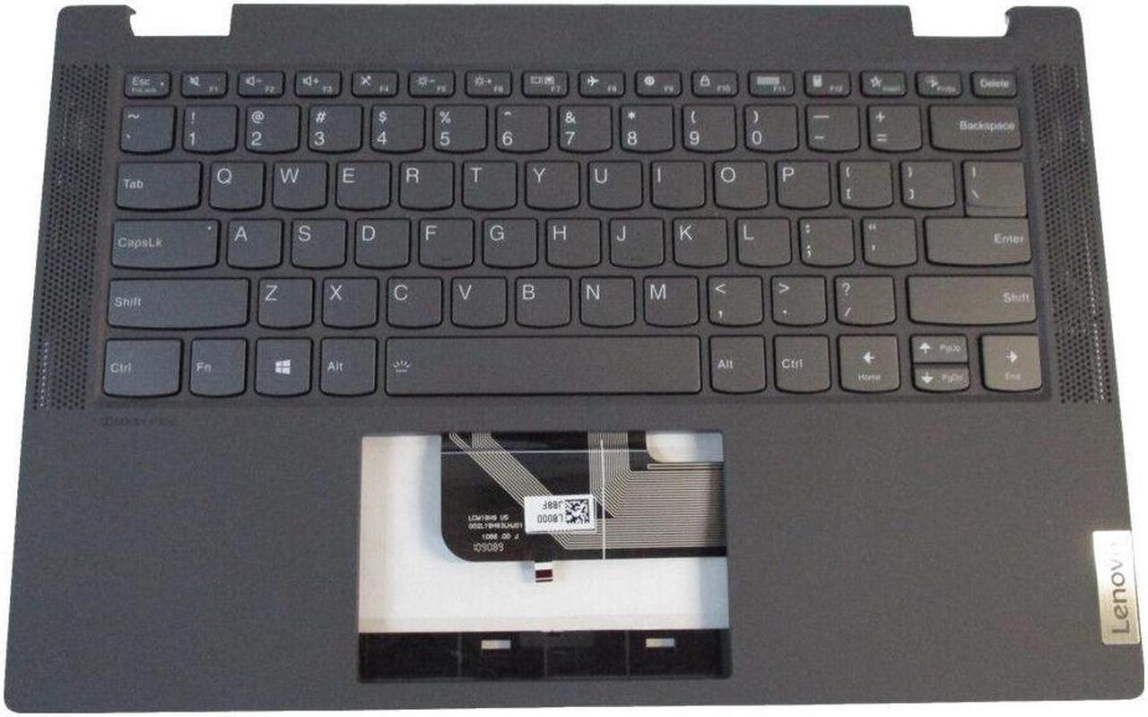 Main image of replacement keyboard for Lenovo Ideapad Flex 5-14ARE05 with Palmrest  Backlit  Non-Fingerprint