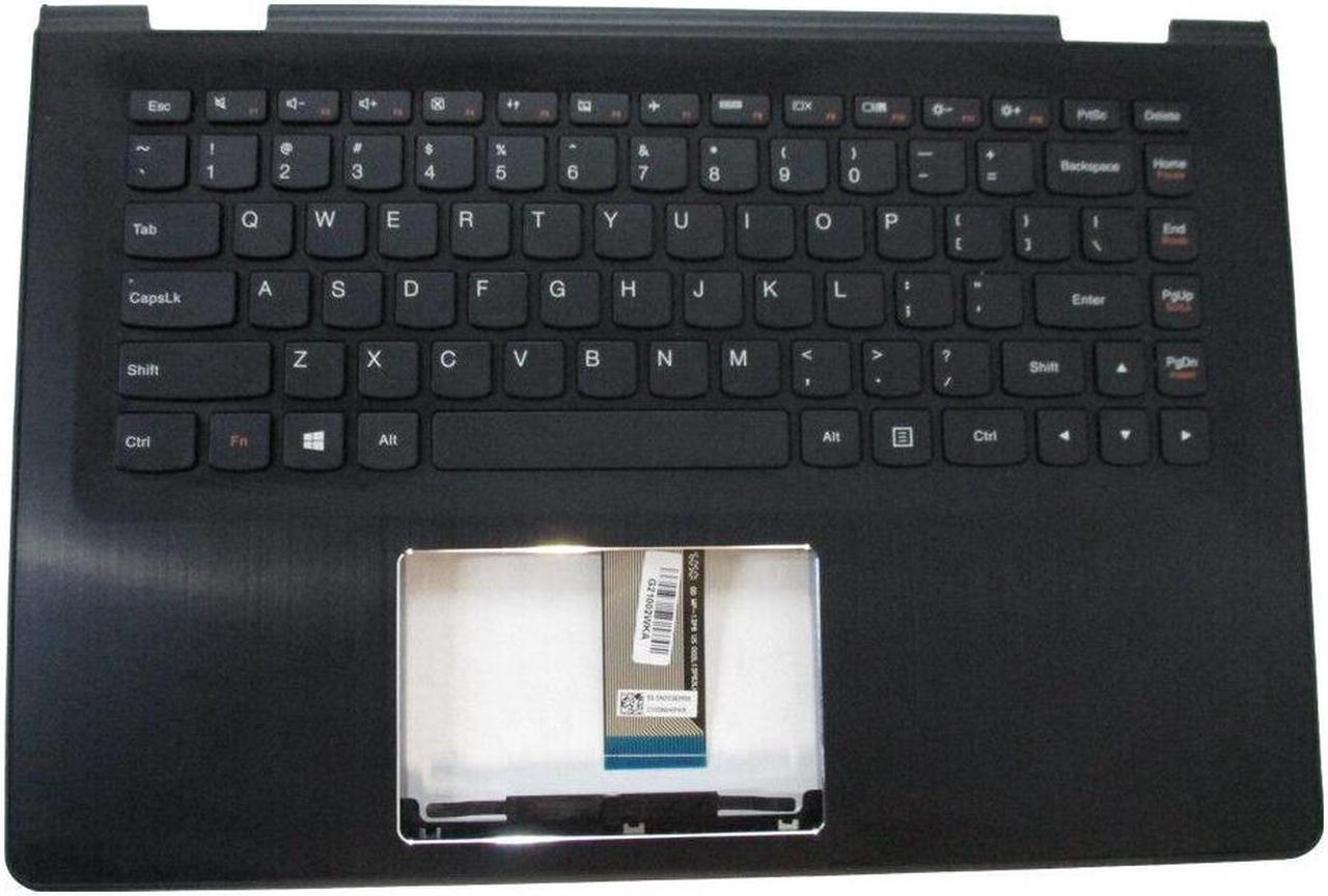 Main image of replacement keyboard for Lenovo Ideapad Yoga 500-14ACL 500-14IHW 500-14ISK Palmrest including   5CB0J34013
