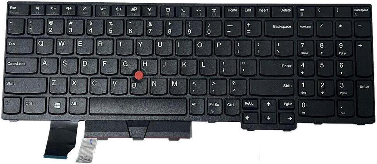 Alt view image 2 of 5 - Keyboard no Backlit repalce For Lenovo ThinkPad L15 Gen 2 5N20W68253 5N20W68289