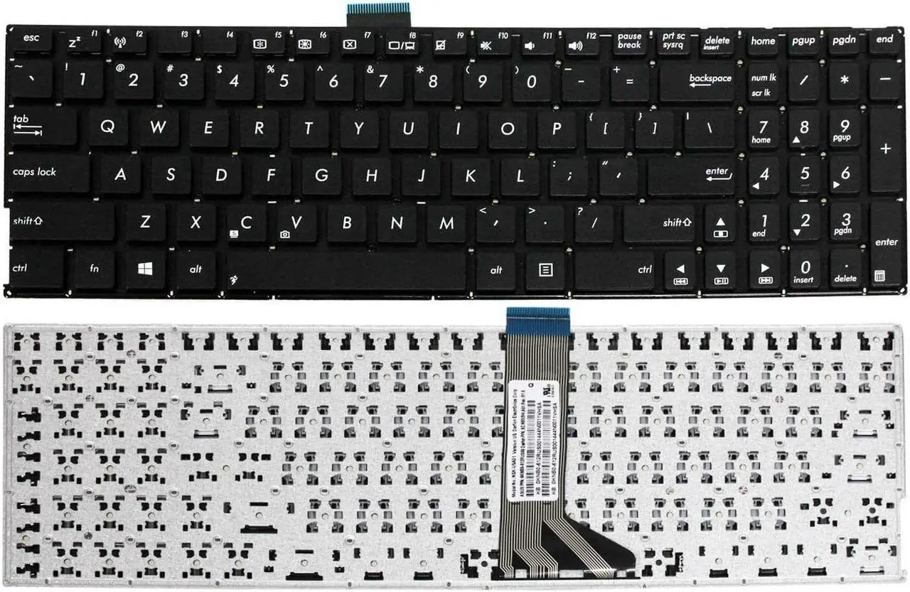 Main image of US Black Keyboard for ASUS D553 D553S D553SA D553M D553MA