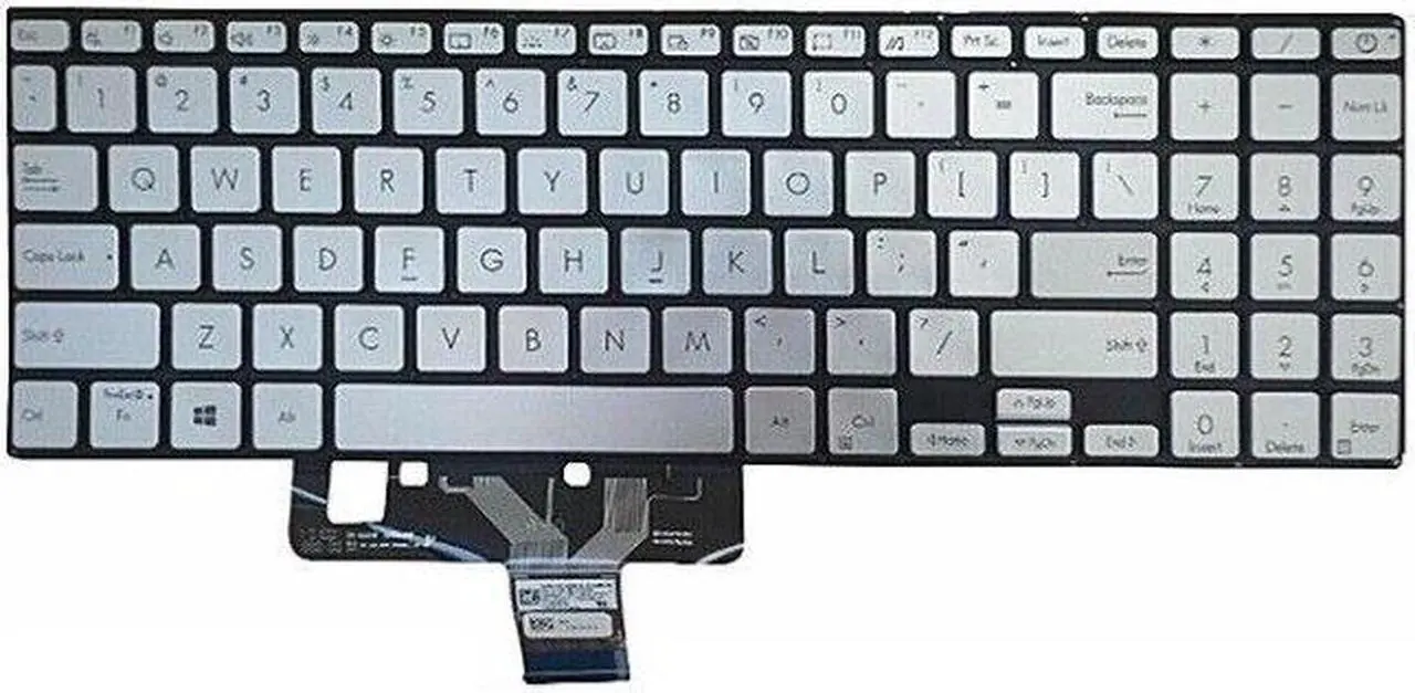 Alt view image 3 of 5 - US keyboard for Asus X521F X521FA X521FL X521EA X521EQ X521U X521UA X521IA X521J