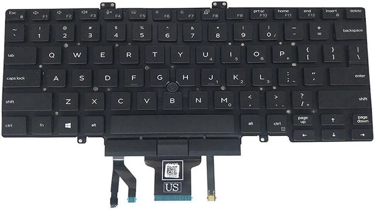 Main image of Backlit US Keyboard For DELL LatituDE 5400 5401 5410 5411 03J9FC PK132FB2A00