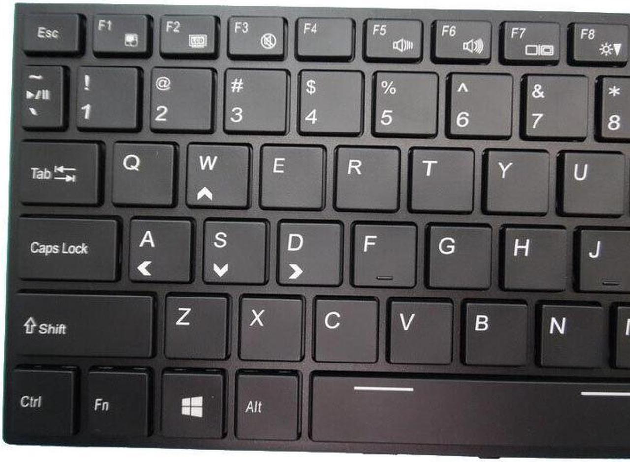 Alt view image 3 of 5 - Backlit English Keyboard For CLEVO P650RS MP-13H83USJ430C 6-80-P65S0-012-1