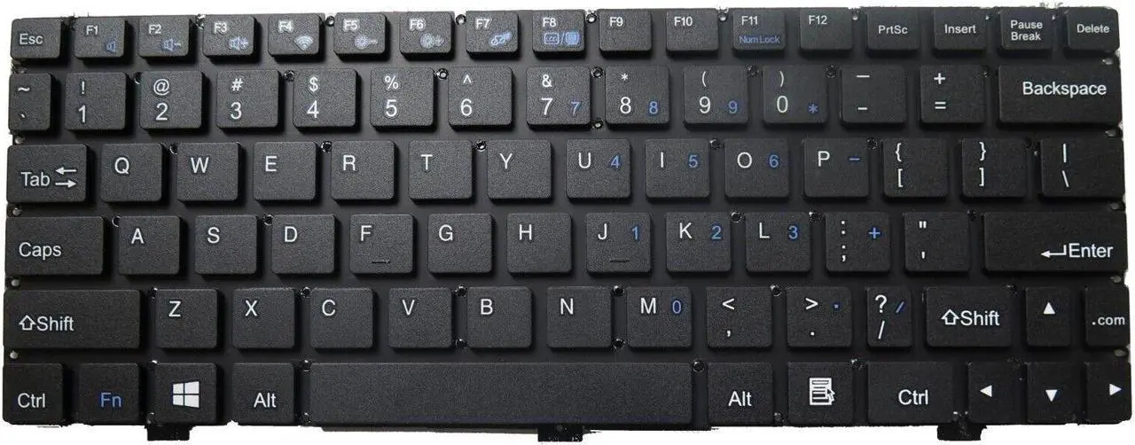 Main image of Laptop Keyboard For Haier Y11C MB2546014 PRIDE-K2741 Black  United States US