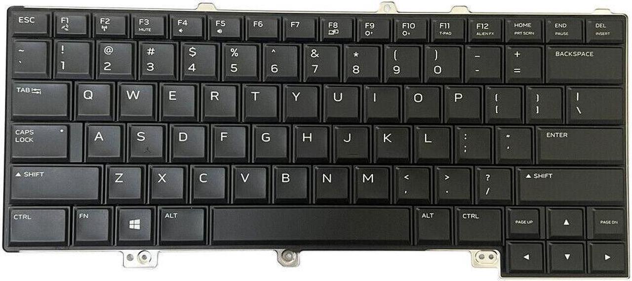 Alt view image 3 of 5 - Backlit Colorful Keyboard US for DELL Alienware 15 R4 RGB 0DG2JY PK1326S1A0