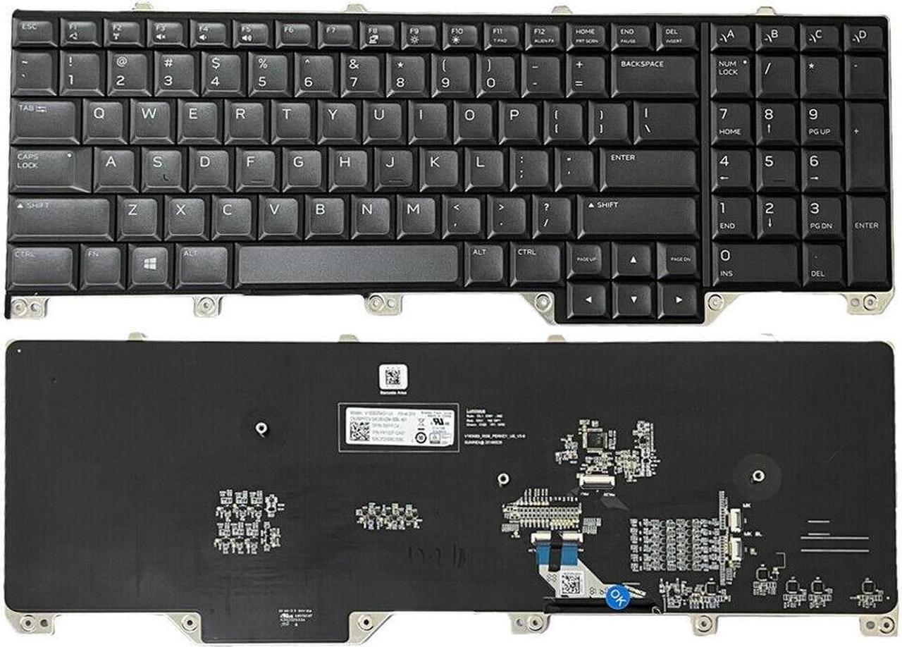 Main image of RGB Backlight keyboard black for Dell Alienware 17 R5 Area 51M  PK132F11A01 LT