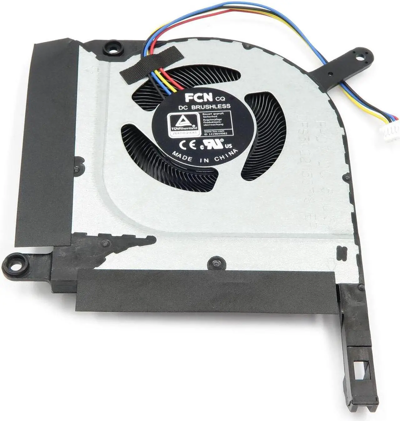 Alt view image 3 of 5 - Cpu cooling fan for Asus TUF Gaming F15 FX506HC FX506HCB