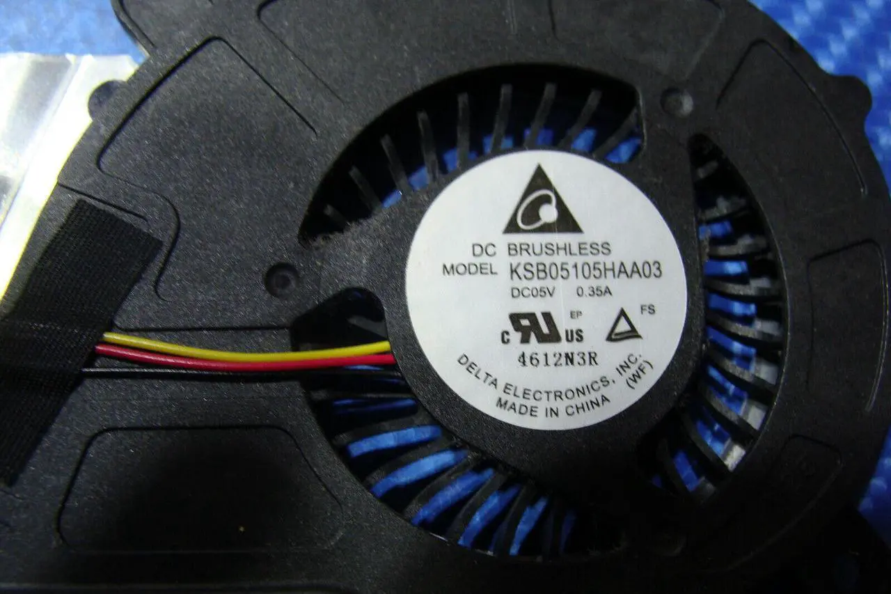 Alt view image 2 of 5 - Cpu cooling fan for Acer Aspire ES1-511-C59V 15.6 inches with Heatsink AT16G001DT0