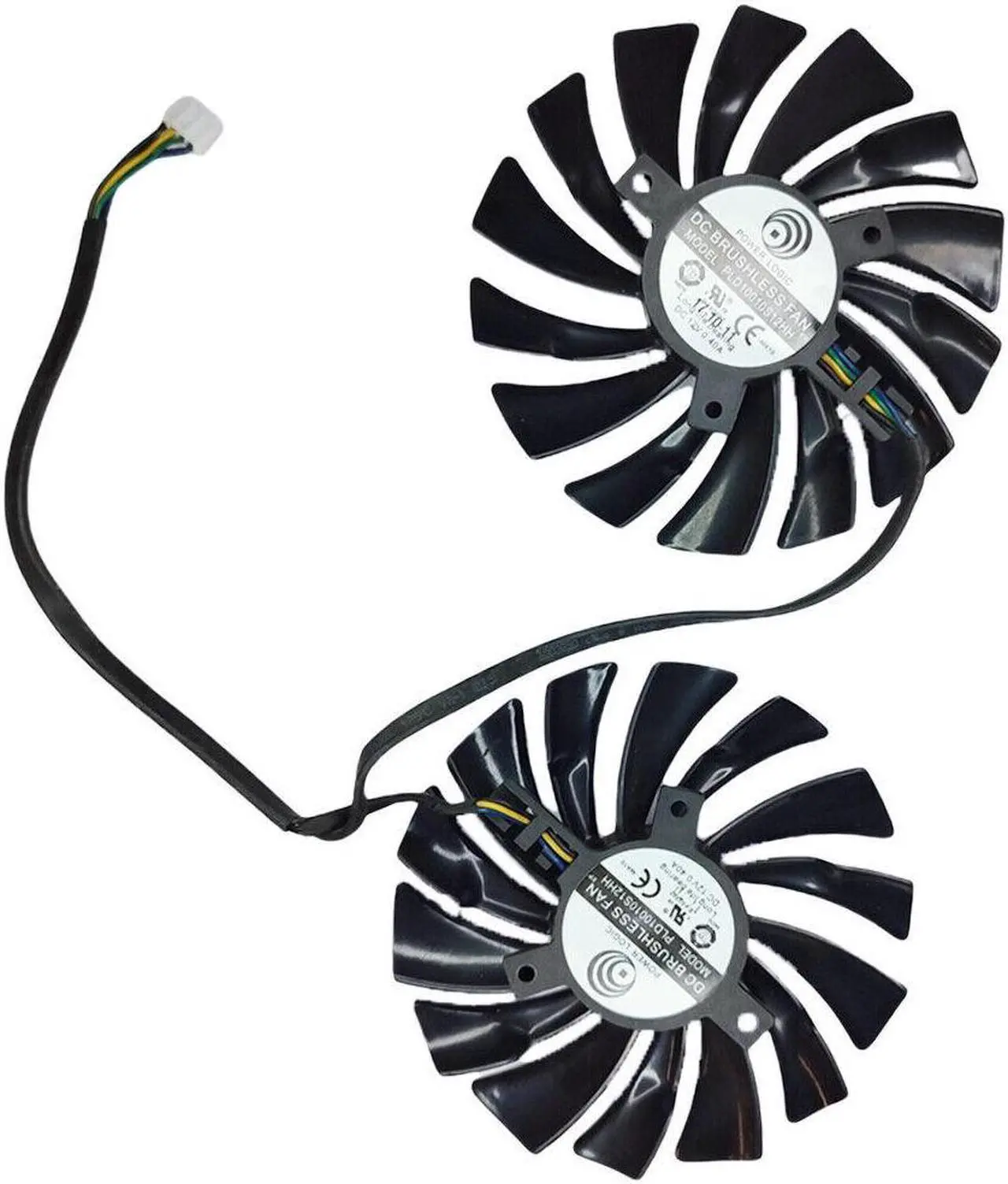 Main image of GPU cooling fan for MSI GTX 1060 1070 1080 RX480 R9 3