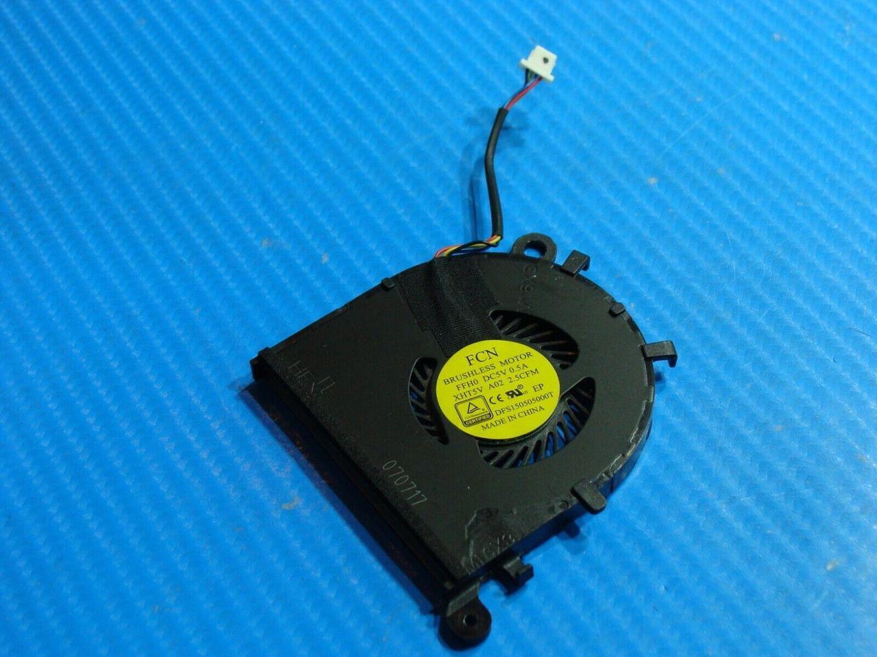 Alt view image 2 of 5 - Cpu cooling fan for Dell XPS 13 9360 13.3 inches XHT5V DC28000F2F0 #2