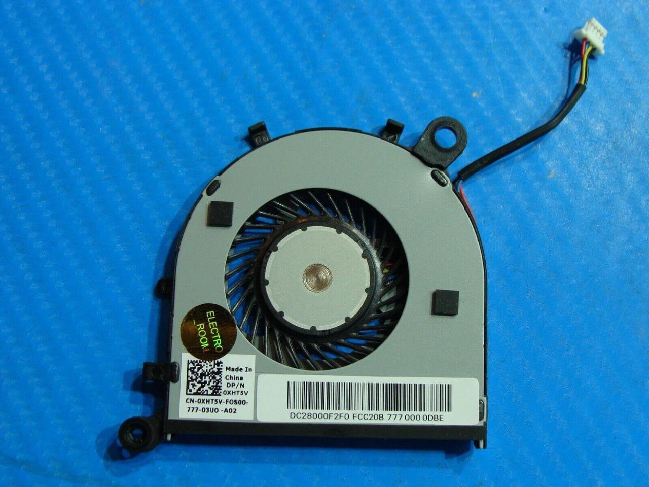 Alt view image 3 of 5 - Cpu cooling fan for Dell XPS 13 9360 13.3 inches XHT5V DC28000F2F0 #2