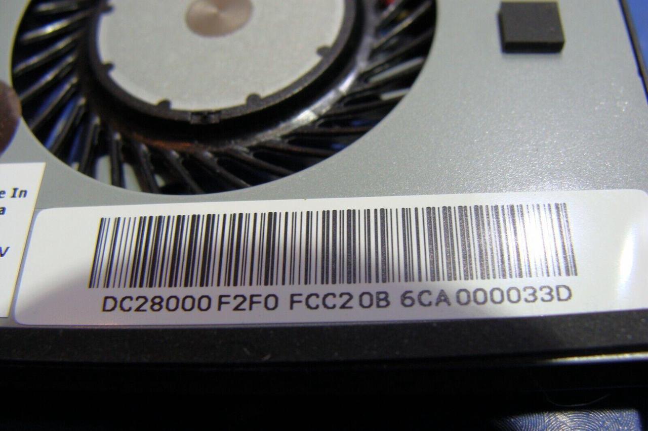 Alt view image 3 of 5 - Cpu cooling fan for Dell XPS 13 9360 13.3 inches XHT5V DC28000F2F0 #1