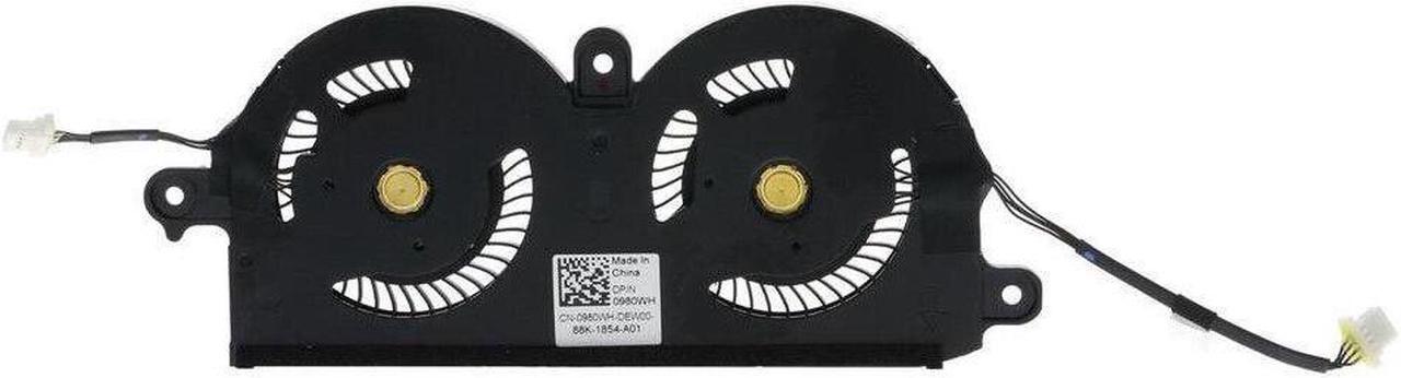 Alt view image 2 of 4 - Cpu cooling fan for - A - Dell XPS 13 9370 9380 098