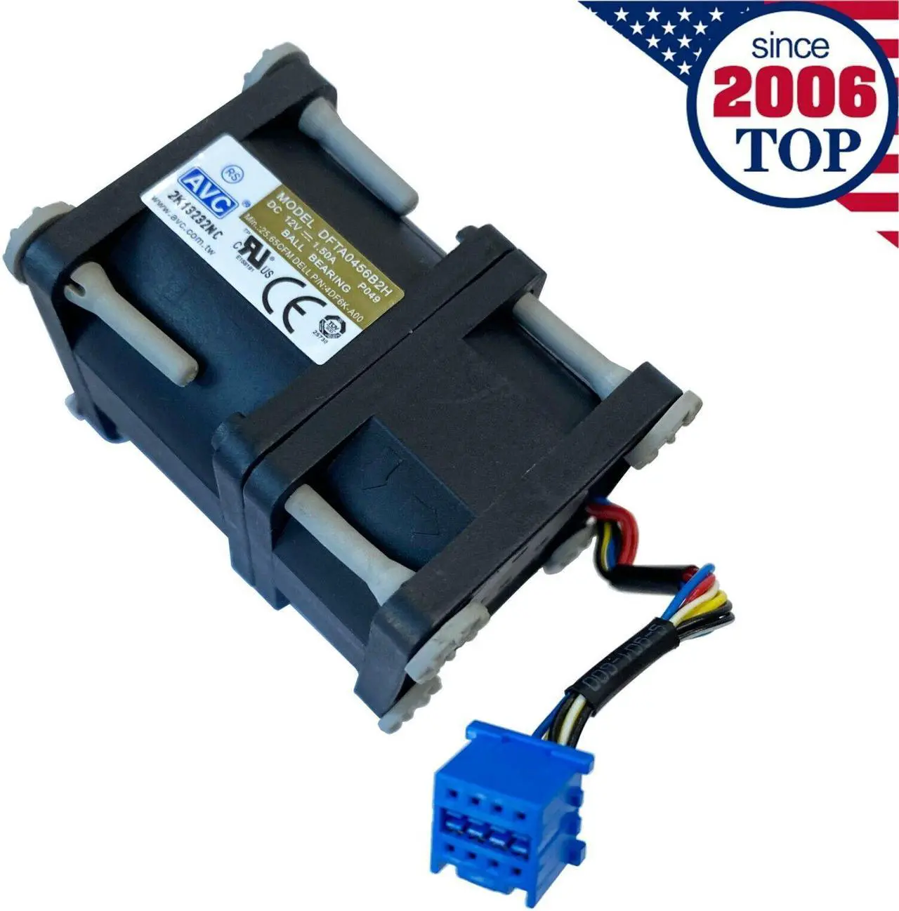 Main image of Cpu cooling fan for Dell PowerEdge R320 R420 R430 Server 0G8KHX US Stock