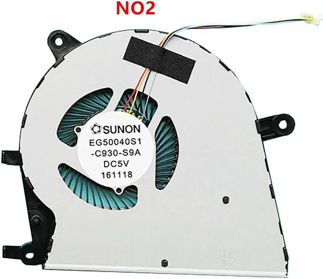 Alt view image 3 of 5 - Gpu and Cpu cooling fan for Asus Zenbook UX530 UX530U UX530UQ UX530UX UX530UN