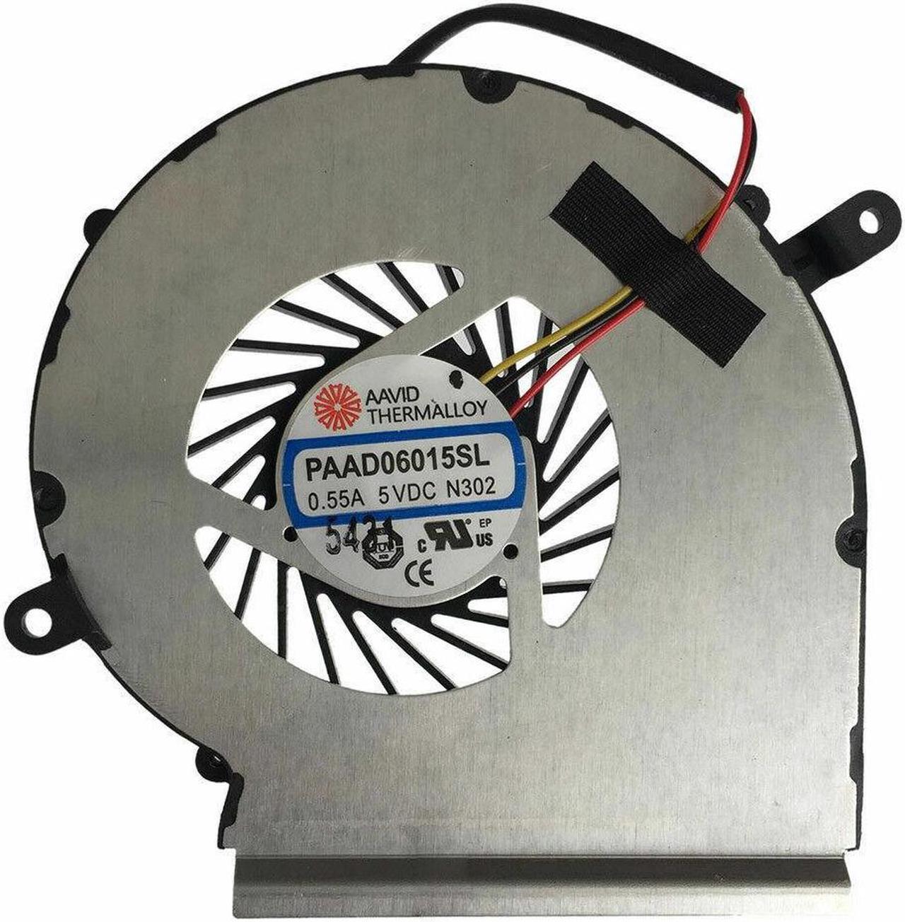 Alt view image 3 of 5 - Gpu and Cpu cooling fan for MSI GE62 2QD GE62 2QE GE72 PE60 PE70 GL62 3 PIN