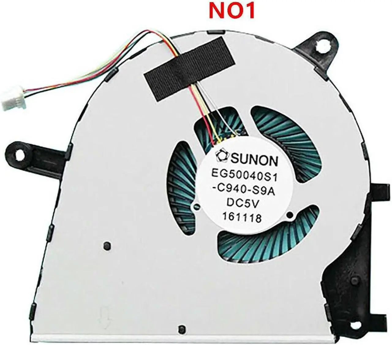 Alt view image 2 of 5 - Gpu and Cpu cooling fan for Asus Zenbook UX530 UX530U UX530UQ UX530UX UX530UN