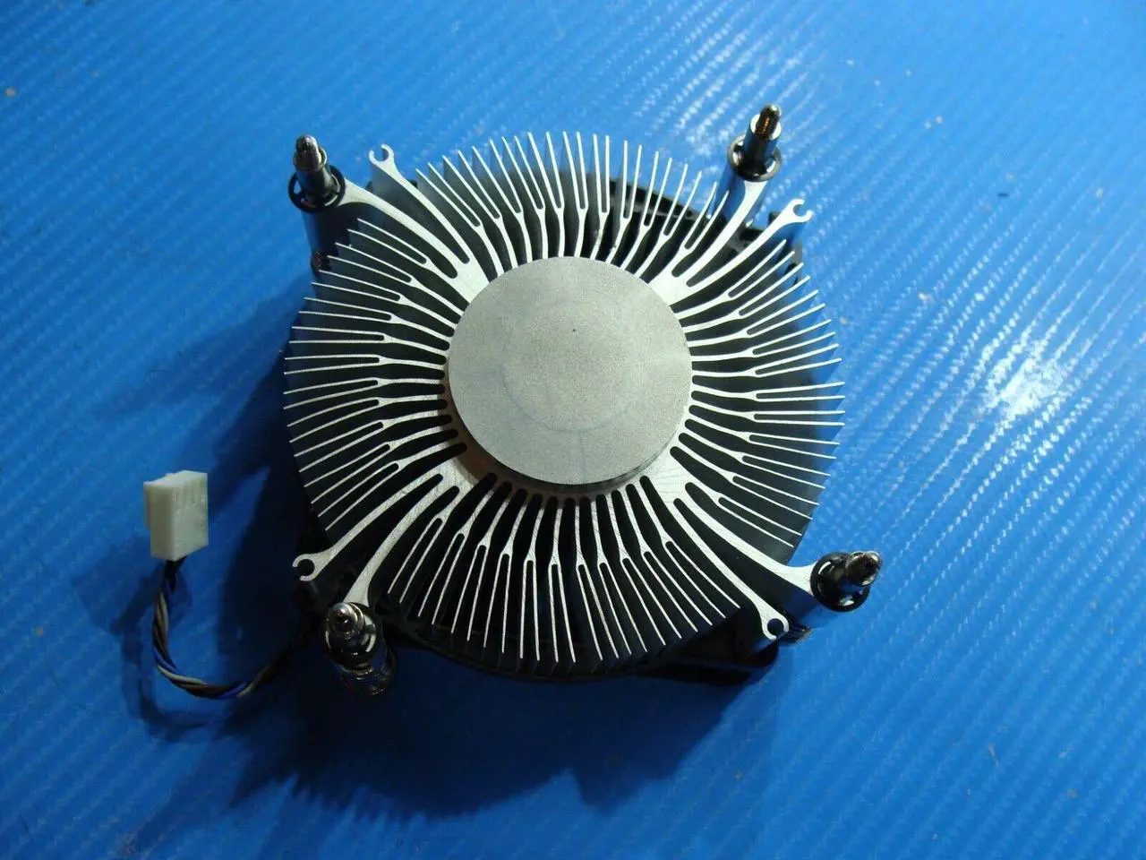 Alt view image 2 of 5 - Cpu cooling fan for HP EliteDesk 705 G4 MT Desktop with Heatsink 907571-001