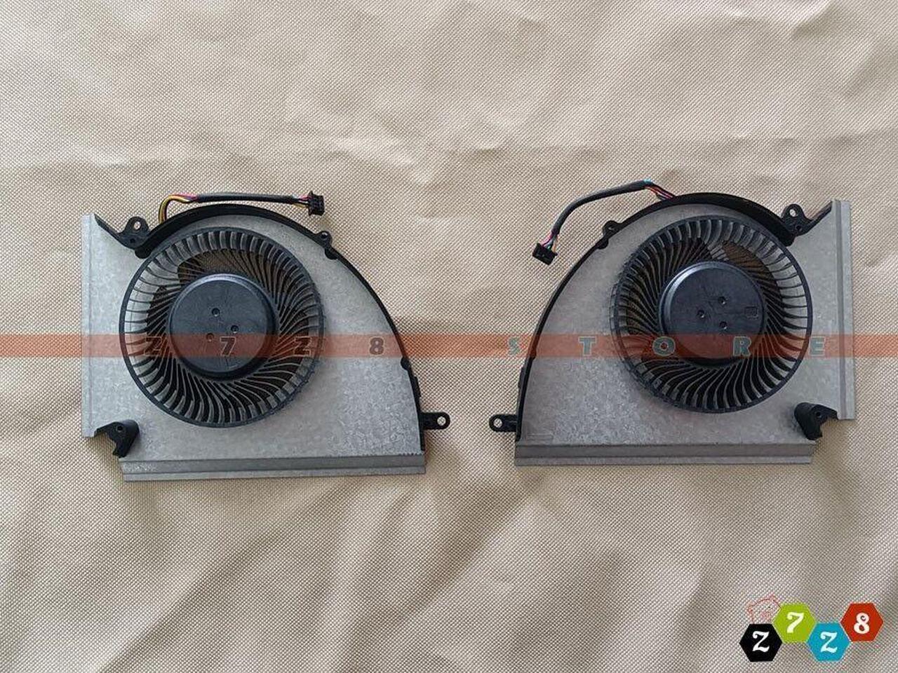 Alt view image 2 of 5 - Gpu and Cpu cooling fan for MSI GP76 GE76 GE77 MS-17K3 MS-17K2 MS-17K5