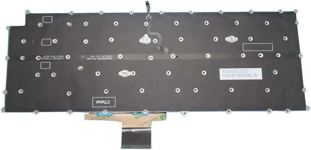 Alt view image 2 of 5 - Laptop Keyboard for 15Z990 15Z995 15Z990A 15ZD990 Black US Backlight