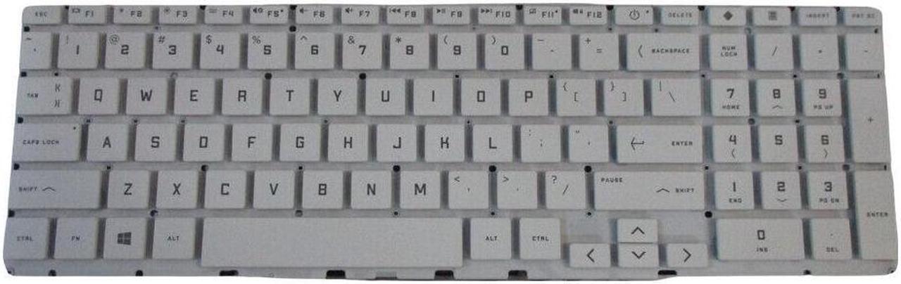 Main image of Backlit White color  Keyboard for HP Victus 16-D 16T-D Laptops