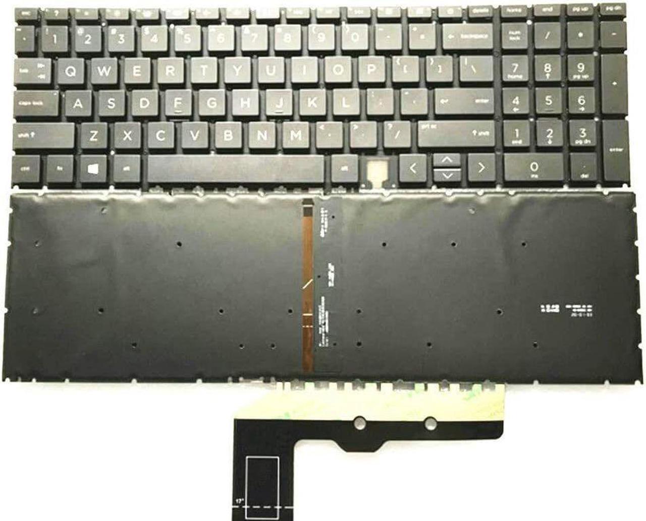 Main image of US Black Backlit Keyboard for HP Envy 15-ED 15-ED0003CA 15-ED0008CA 15-ED0010CA