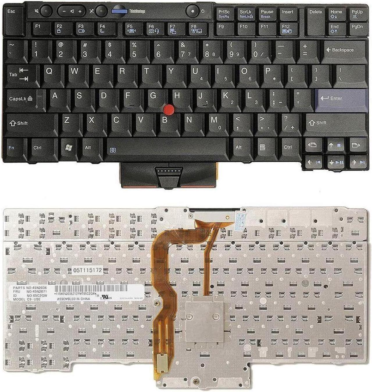 Main image of US Keyboard for Lenovo IBM Thinkpad T400s T410s T410 T510 W510 T420 T520 T520i