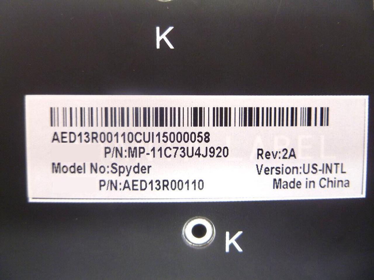 Alt view image 3 of 5 - Replacement Keyboard For DELL XPS 9Q23 9Q33 9Q34 L22 9333 L32 L322X 0MH2X1 MH2X1 US