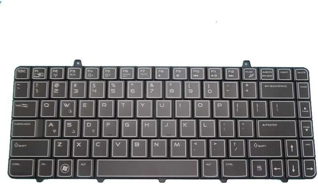 Main image of English US Laptop Keyboard For Alienware M1 R1 V109002B-USA Without Backlit