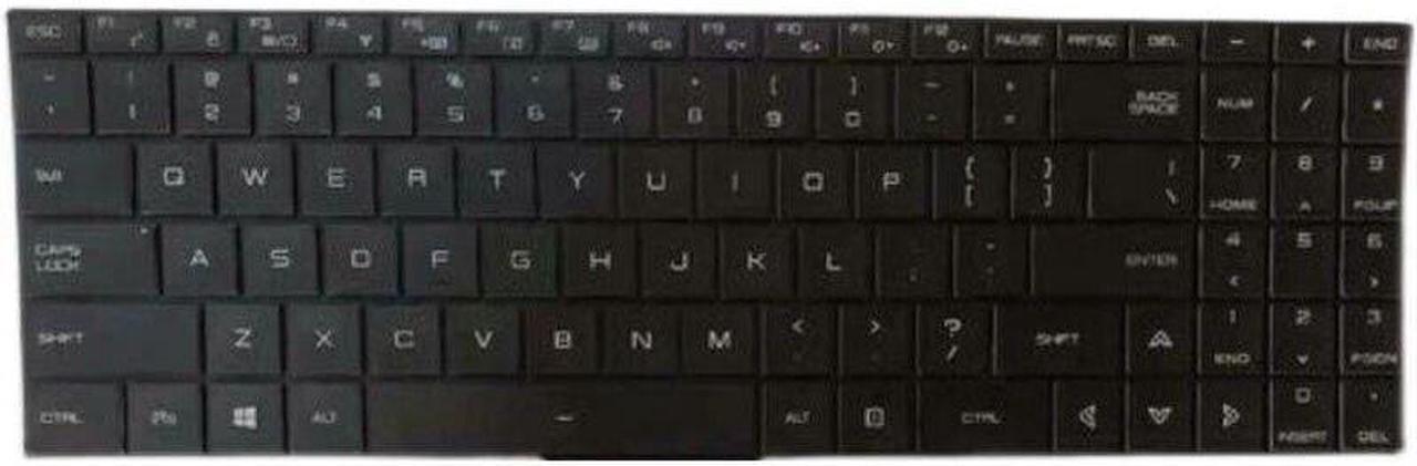 Main image of Laptop Keyboard For Tongfang GM5TG7Y GM5TG8Y GM5TG0Y English US No Backlit Black