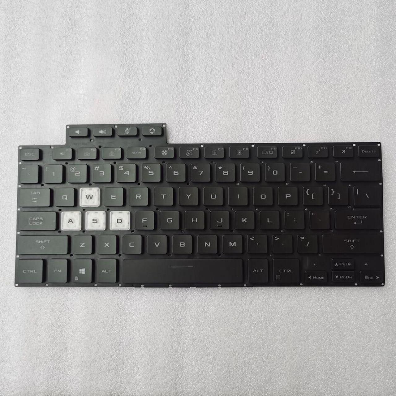 Alt view image 2 of 6 - Laprop Keyboard for ASUS TUF Air FX516P FX516 FX516PR FX516PM FA516 US Backlit