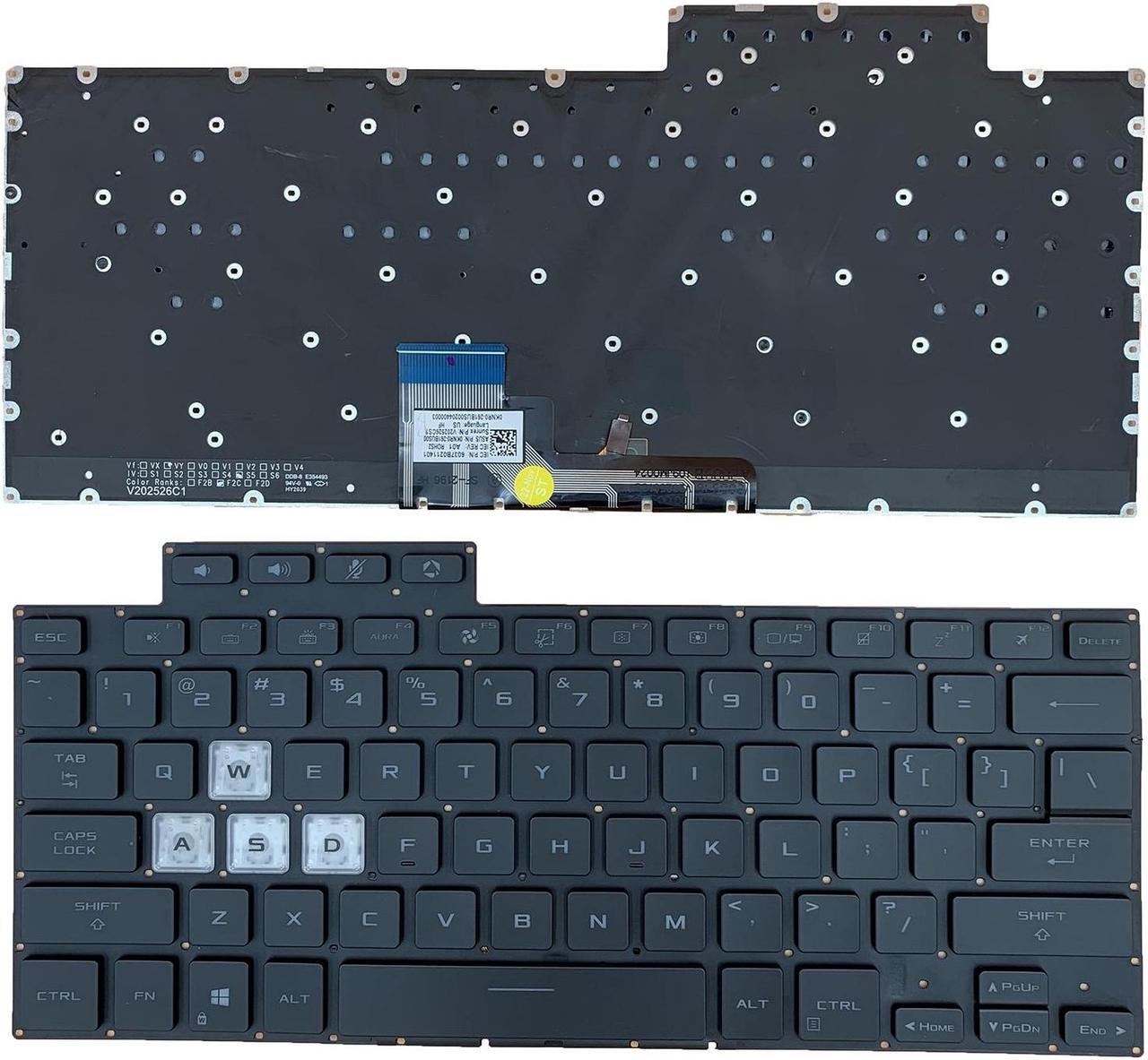 Alt view image 3 of 6 - Laprop Keyboard for ASUS TUF Air FX516P FX516 FX516PR FX516PM FA516 US Backlit