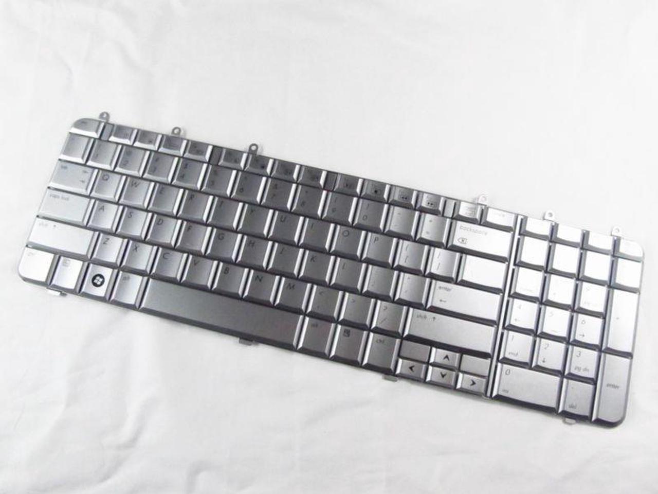 for HP DV7-1000 DV7-1100 DV7-1200 US keyboard V080502CS1 PK1303X0600 Sliver