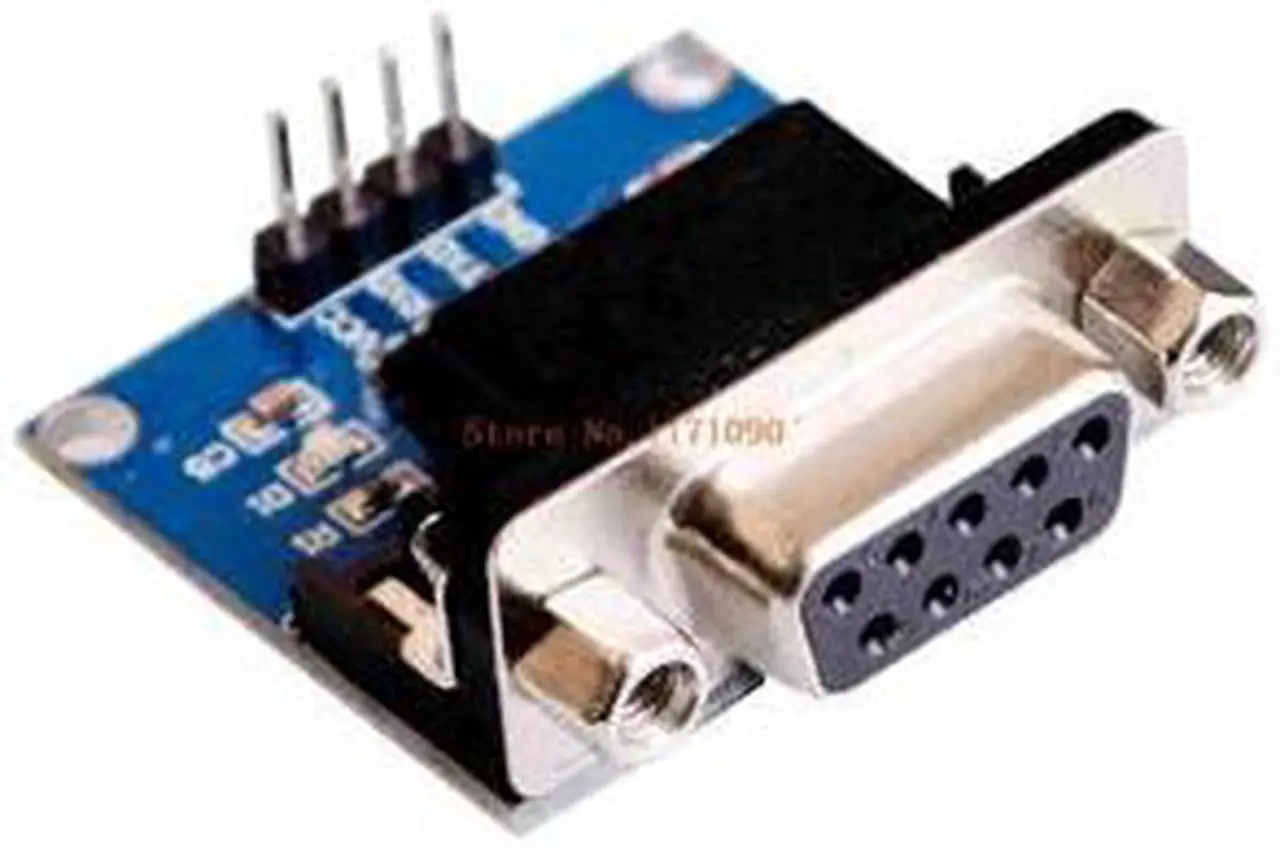 Main image of MAX3232 RS232 to TTL Serial Port Converter Module DB9 Connector MAX232
