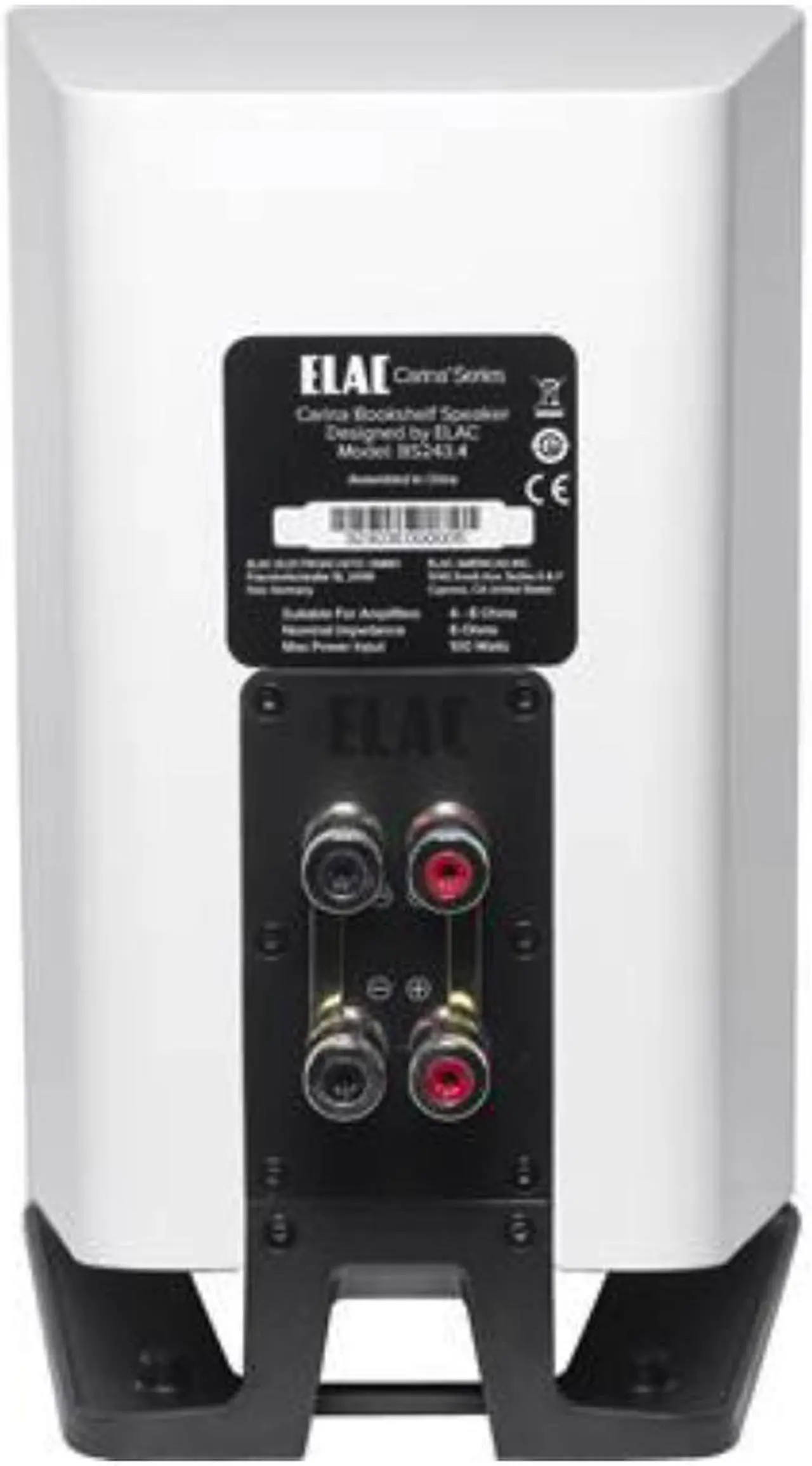 Main image of Elac BS243.4-SW Carina Premium Bookshelf Speakers - (Pair) Satin White