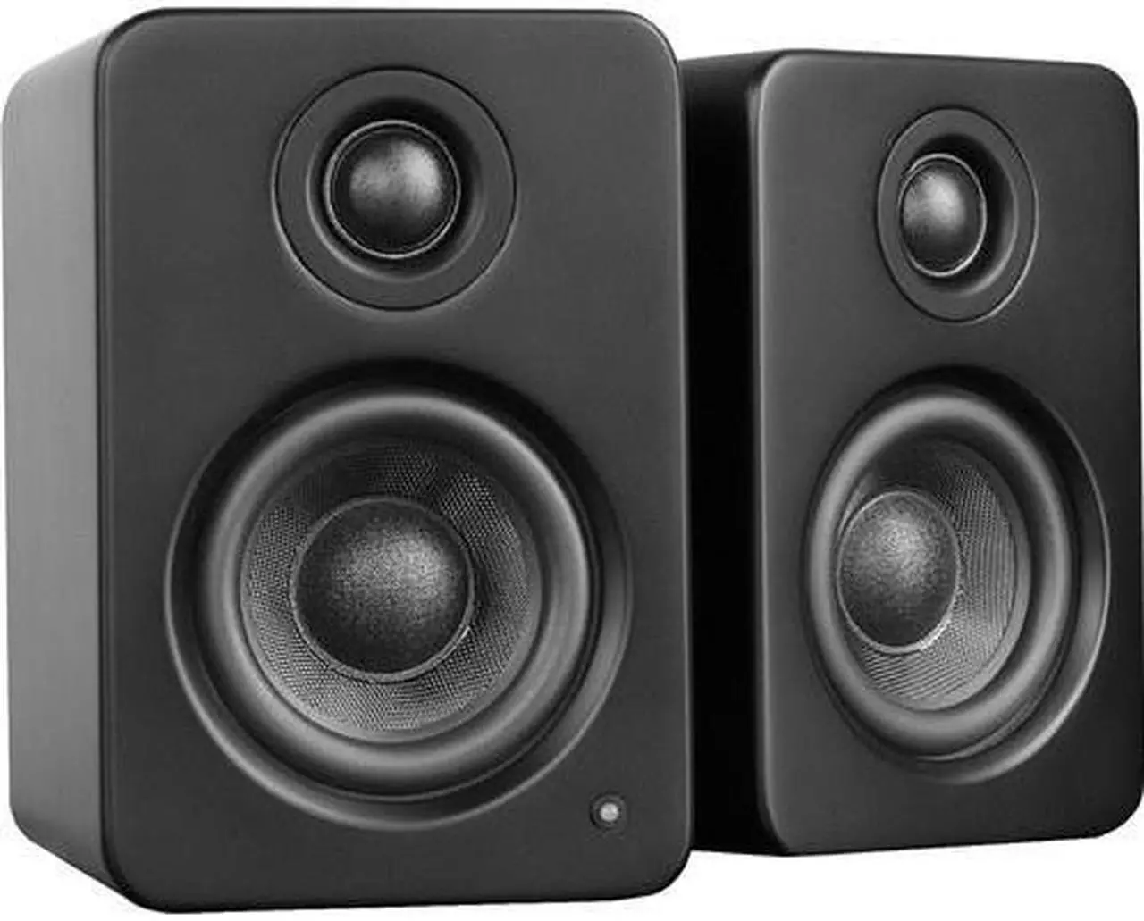 Alt view image 10 of 14 - Kanto YU2 Powered Desktop Speakers - Pair (Matte Black)