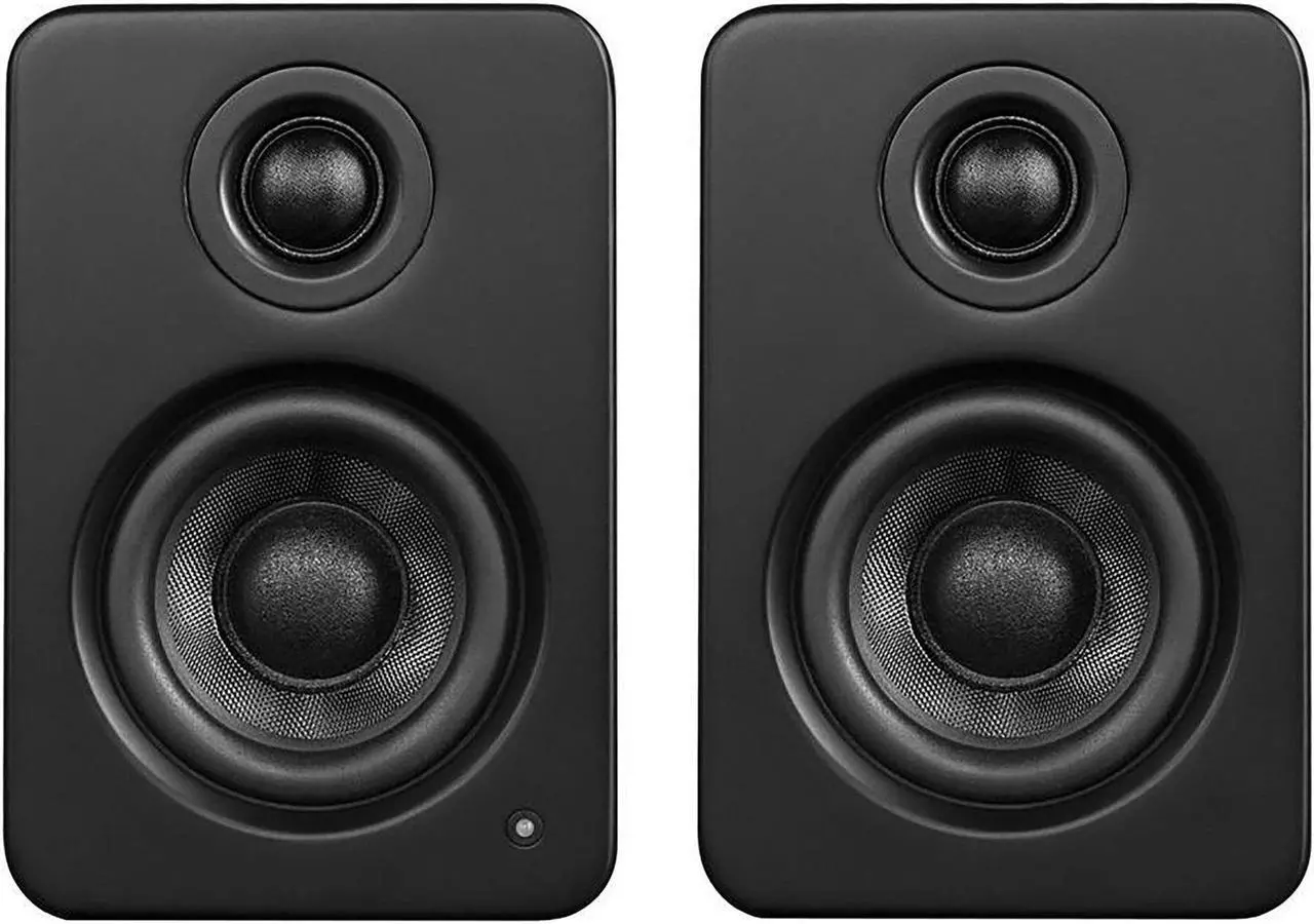 Alt view image 12 of 14 - Kanto YU2 Powered Desktop Speakers - Pair (Matte Black)