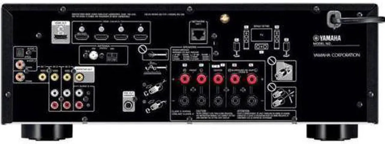 Alt view image 9 of 10 - Yamaha RX-V483 Network AV Receiver