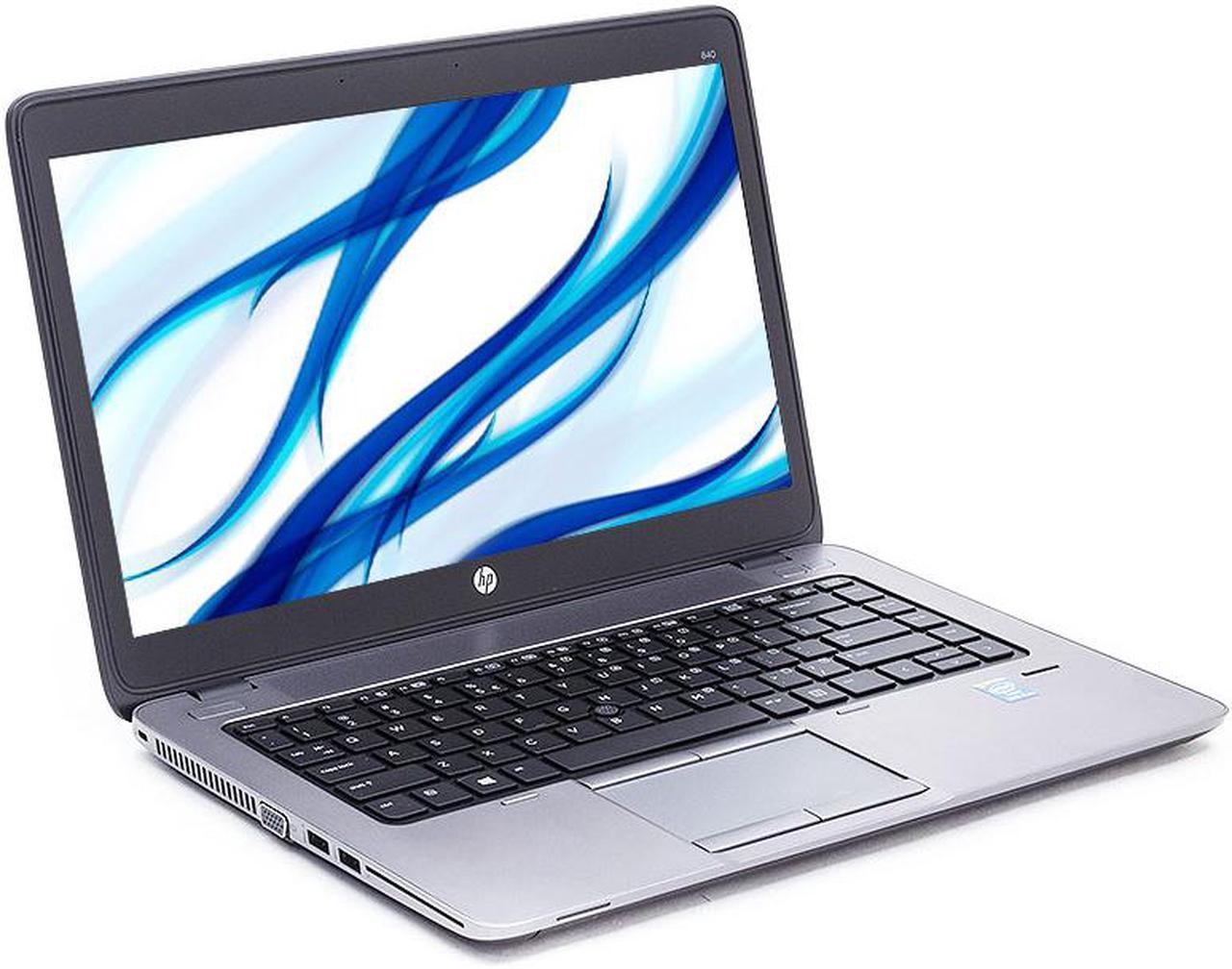 HP Probook 840G2 Laptop Computer, 1.60 GHz Intel i5 Dual Core Gen 5, 8GB DDR3 RAM, 256GB SATA Hard Drive, Windows 10 Professional 64 Bit, 14" Screen