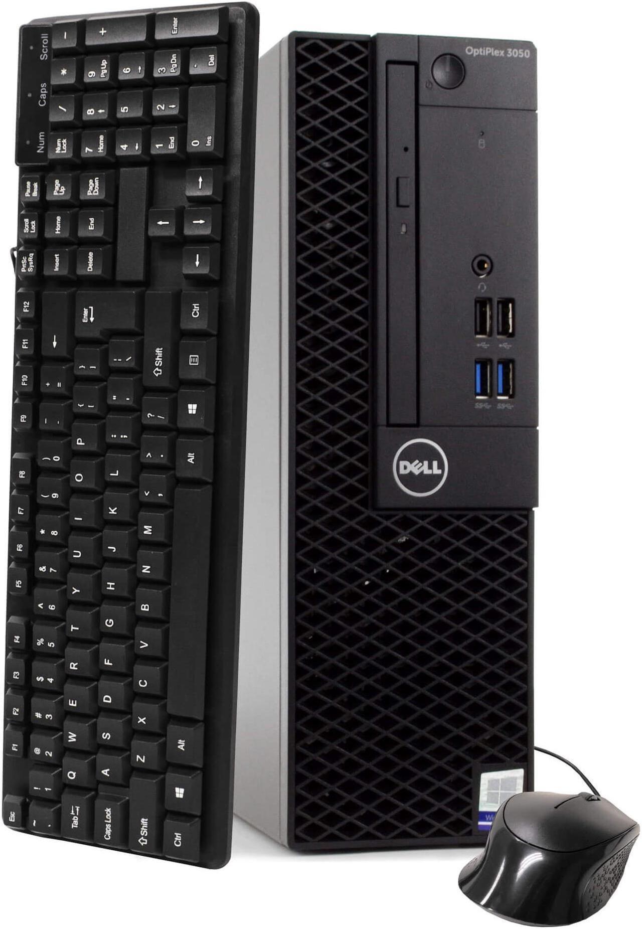 Dell Optiplex 3050 Desktop Computer PC, 3.20 GHz Intel i5 Quad Core Gen 7, 16GB DDR4 RAM, 512GB Solid State Drive Hard Drive, Windows 10 Professional 64bit