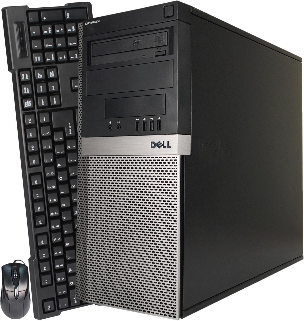 Dell Optiplex 3020 Tower Computer PC, 3.20 GHz Intel i5 Quad Core Gen 4, 8GB DDR3 RAM, 1TB SSD Hard Drive, Windows 10 Professional 64 bit