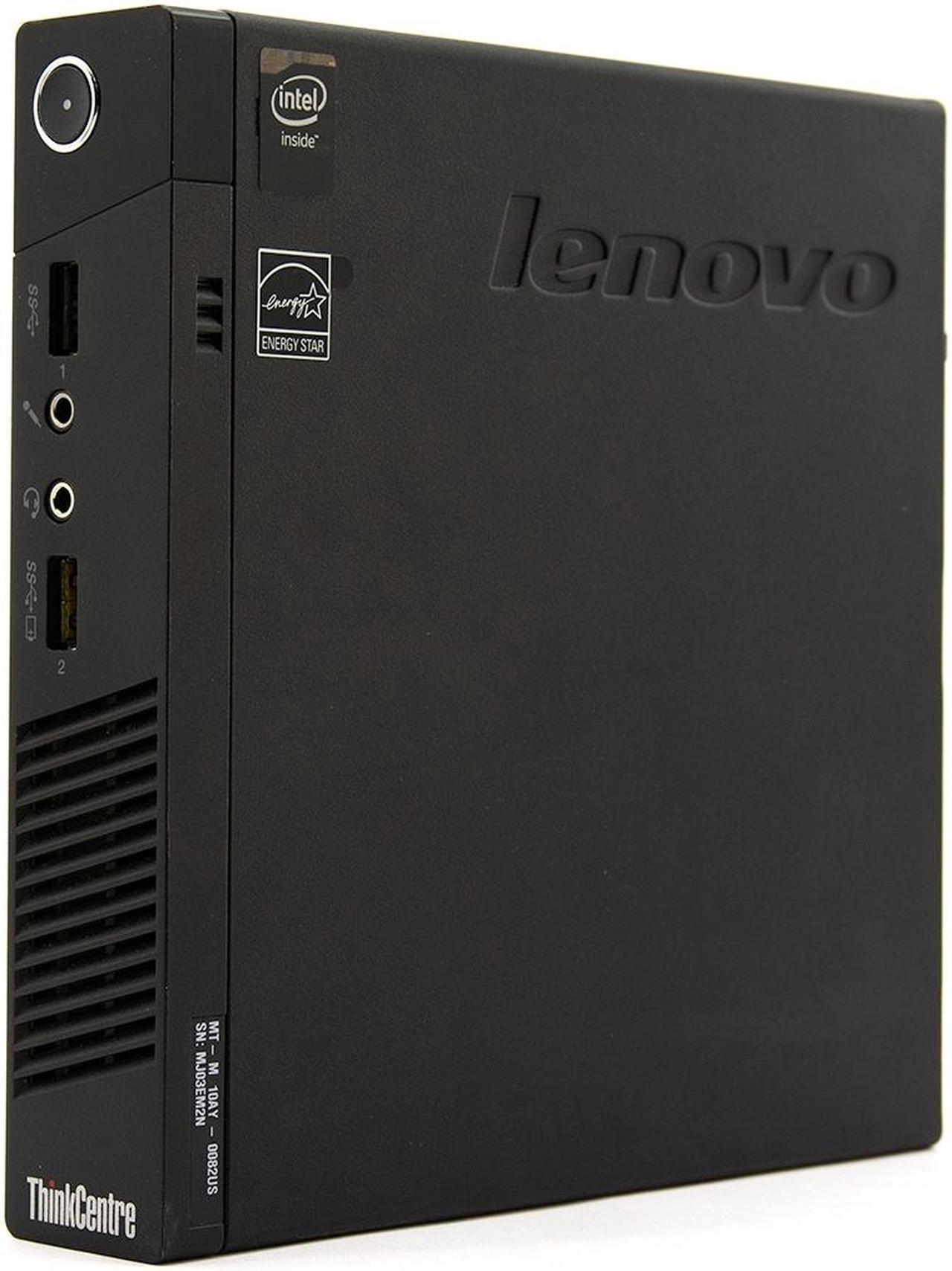 Lenovo ThinkCentre M73 Tiny Form Factor Computer PC, 3.2 GHz Intel i5 Quad Core, 4GB DDR3 RAM, 240GB SSD Hard Drive, Windows 10 Professional 64 bit