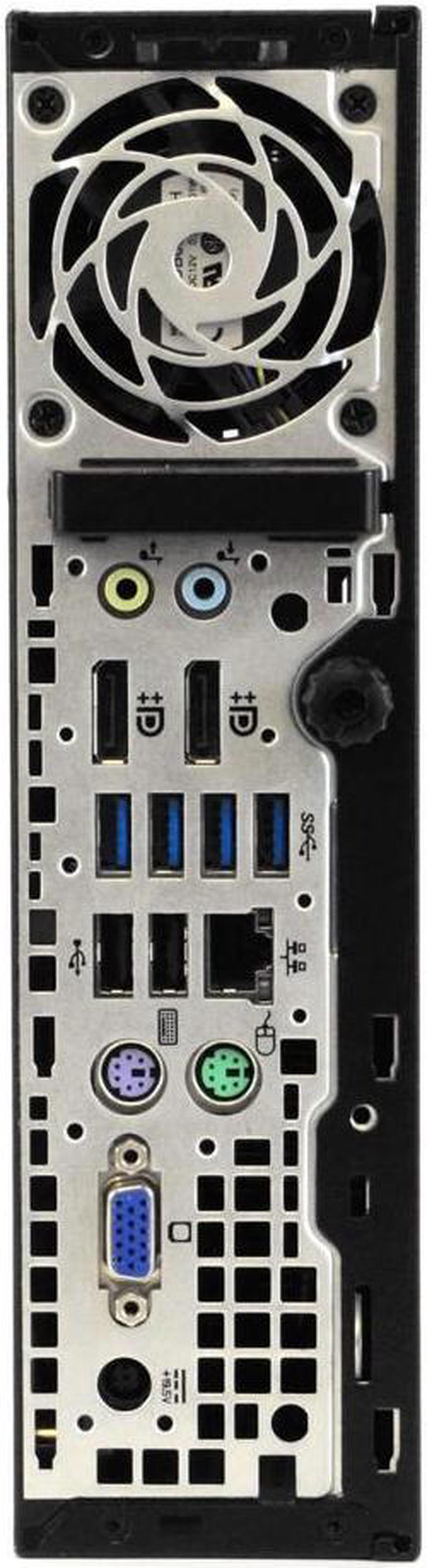 Alt view image 5 of 6 - HP Compaq 8300 Ultra Small Form Factor Desktop Computer PC, 2.90 GHz Intel i5 Quad Core Gen 3, 4GB DDR3 RAM, 500GB HDD Hard Drive, Windows 10 Home 64Bit
