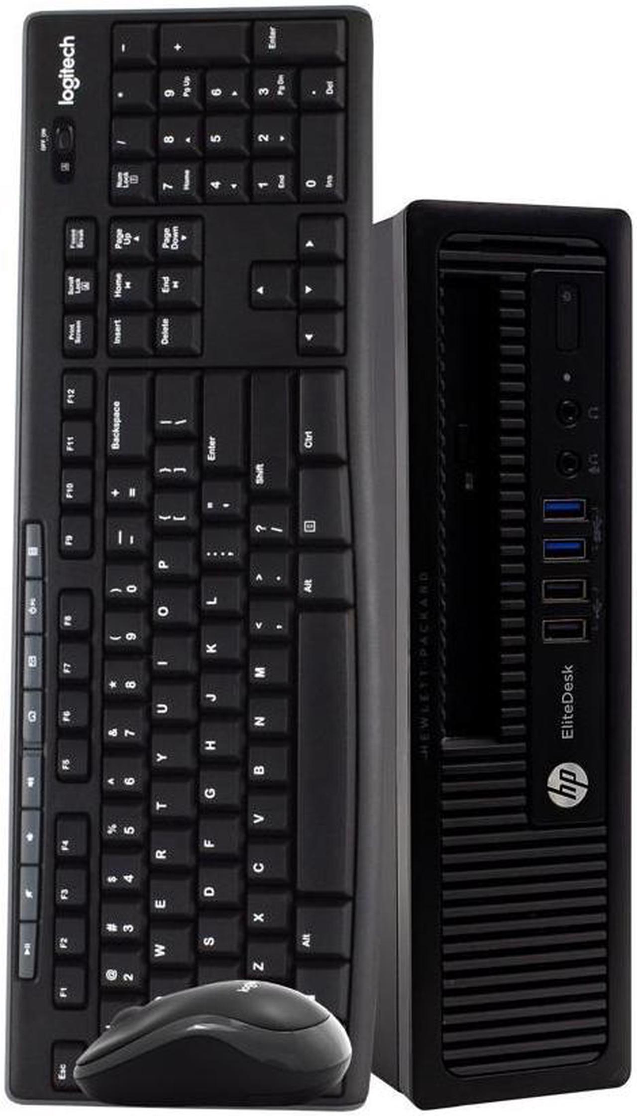 HP EliteDesk 800G1 Ultra Small Form Factor Computer PC, 3.20 GHz Intel i5 Quad Core Gen 4, 16GB DDR3 RAM, 500GB SATA Hard Drive, Windows 10 Home 64 bit