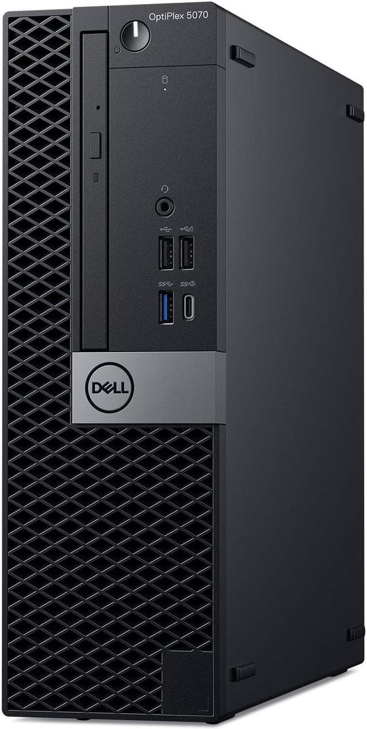 Alt view image 3 of 5 - Dell 5070 Small Desktop Computer (SFF) | Hexa Core Intel i5-9500 | 16GB DDR4 RAM | 500GB SSD Solid State + 1TB HDD | WiFi + Bluetooth | Windows 11 Pro