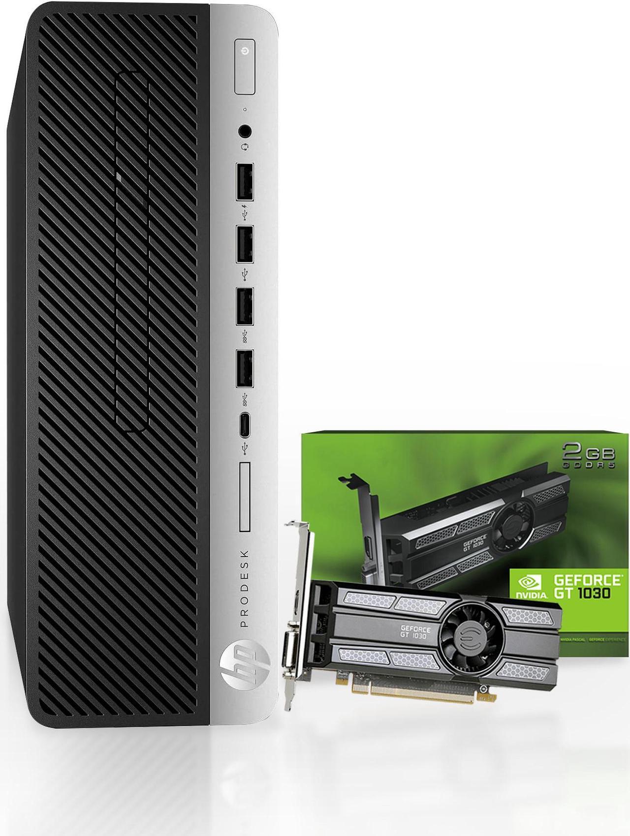 Main image of HP Prebuilt Gaming Desktop Computer | Intel i5 + GeForce GT 1030 2GB GPU | 1080p Gaming PC | 16GB DDR4 RAM | 1TB SSD | Internal Wi-Fi 6 PCIe Adapter | Windows 11 Pro