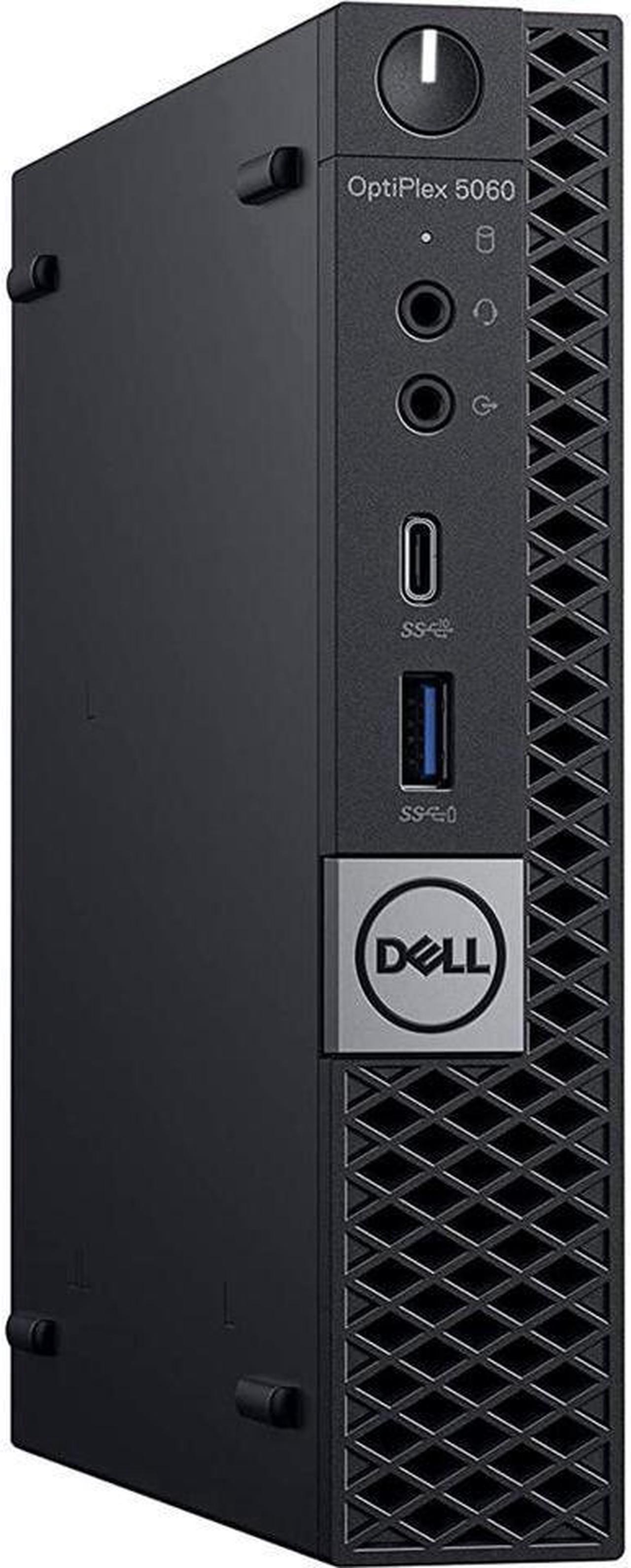 Main image of Dell OptiPlex 5060 Micro Desktop PC - 8th Gen Intel Six Core i5-8500T 2.10 GHz 8 GB DDR4 128 GB SSD WiFi BT Windows 10 Pro