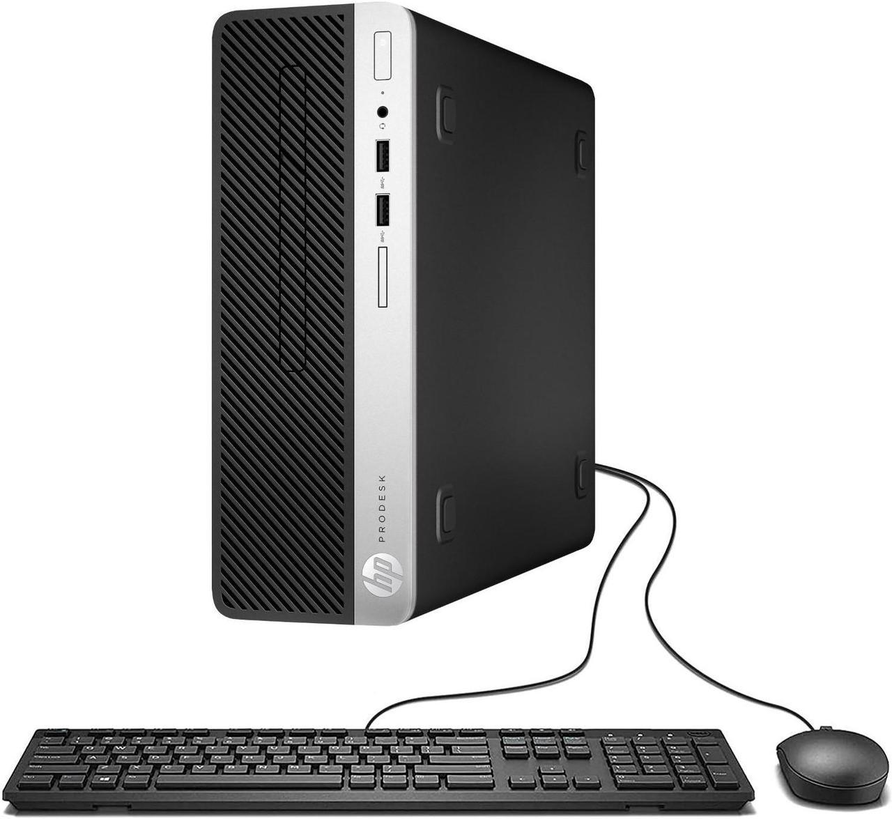 HP ProDesk 400 G4 Desktop Computer | Intel i5-6500 (3.2GHz) | 8GB DDR4 RAM | 500GB HDD Storage | Windows 10 Home | WiFi + Bluetooth | Home or Office PC